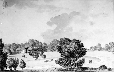 Bulstrode Park, Buckinghamshire, 1781 da English School